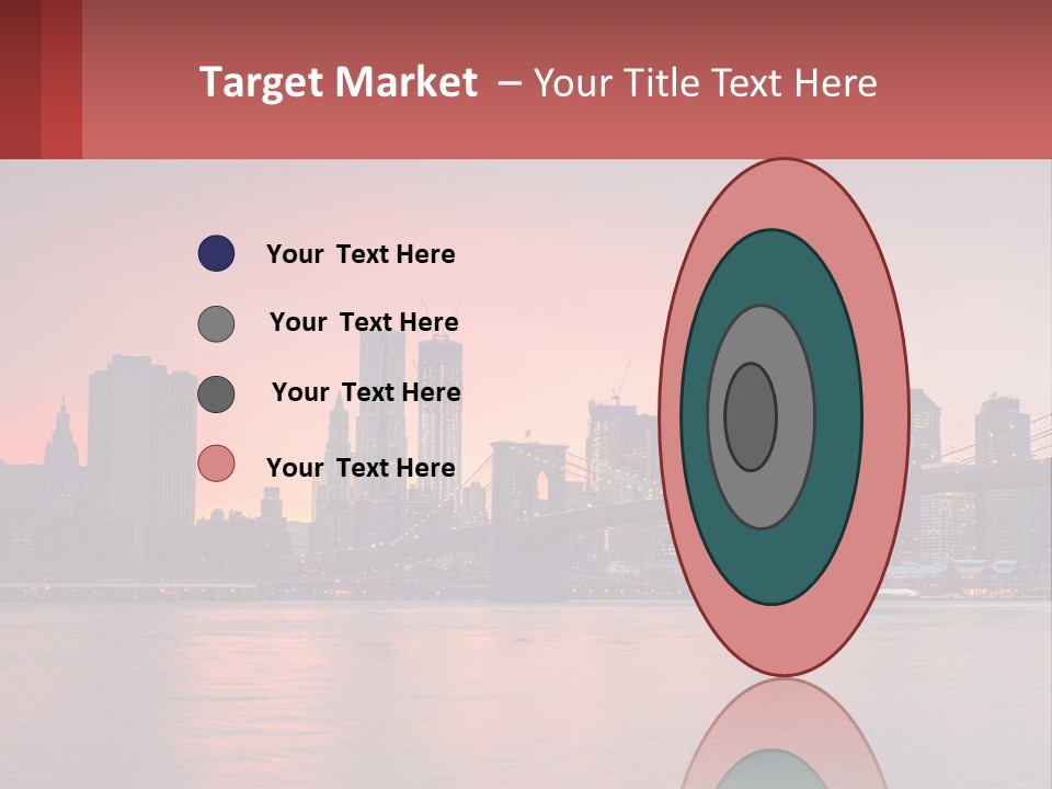 New York City Bridge PowerPoint Template