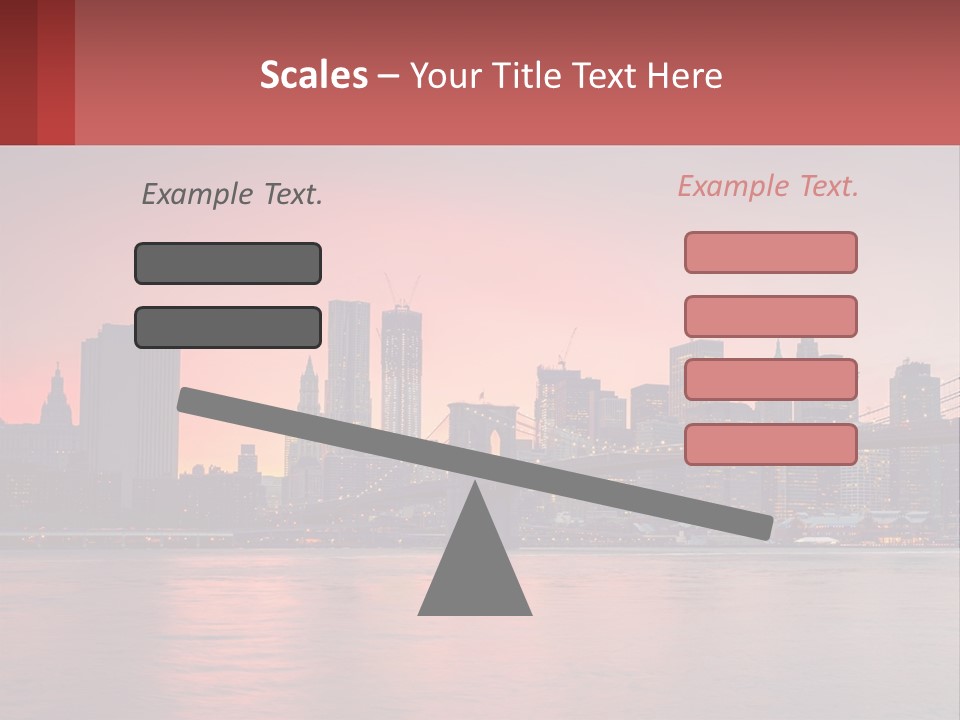 New York City Bridge PowerPoint Template
