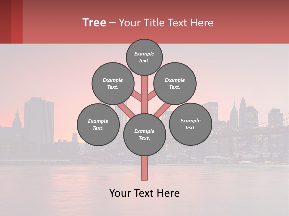 New York City Bridge PowerPoint Template
