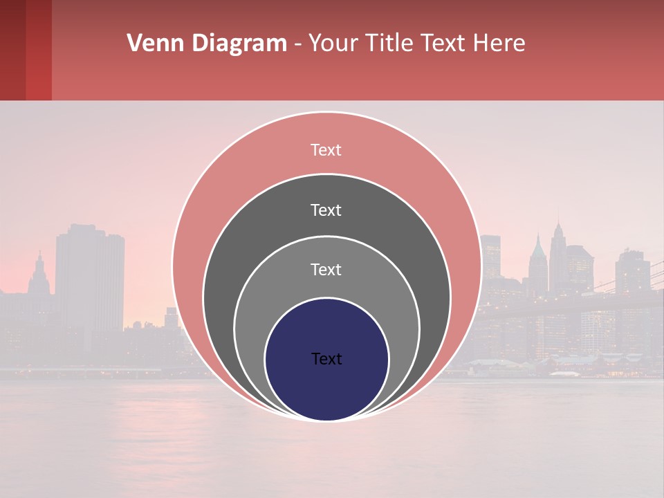 New York City Bridge PowerPoint Template