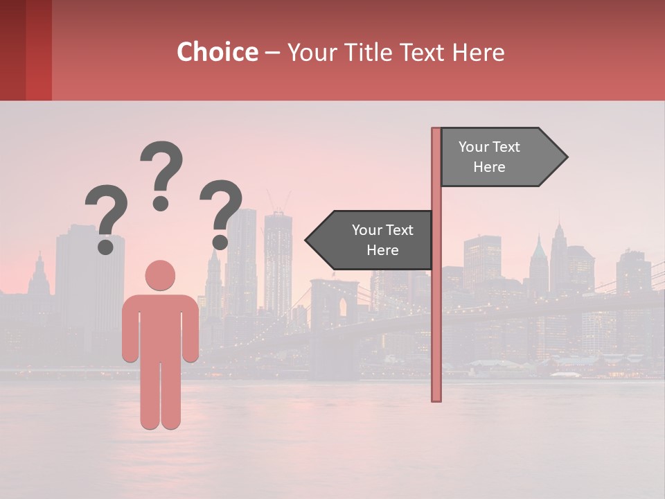 New York City Bridge PowerPoint Template