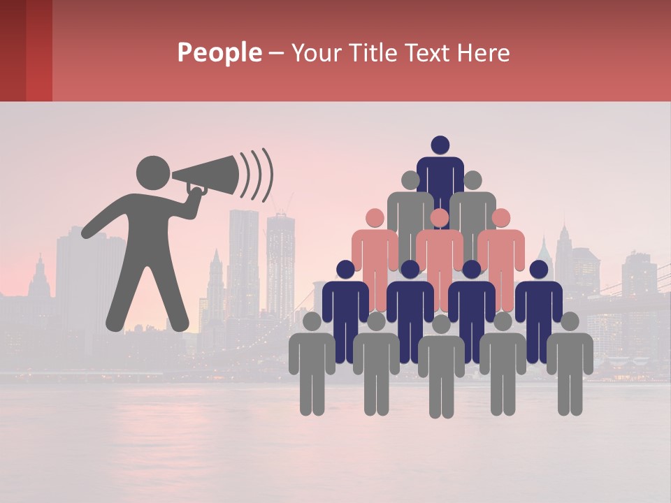 New York City Bridge PowerPoint Template