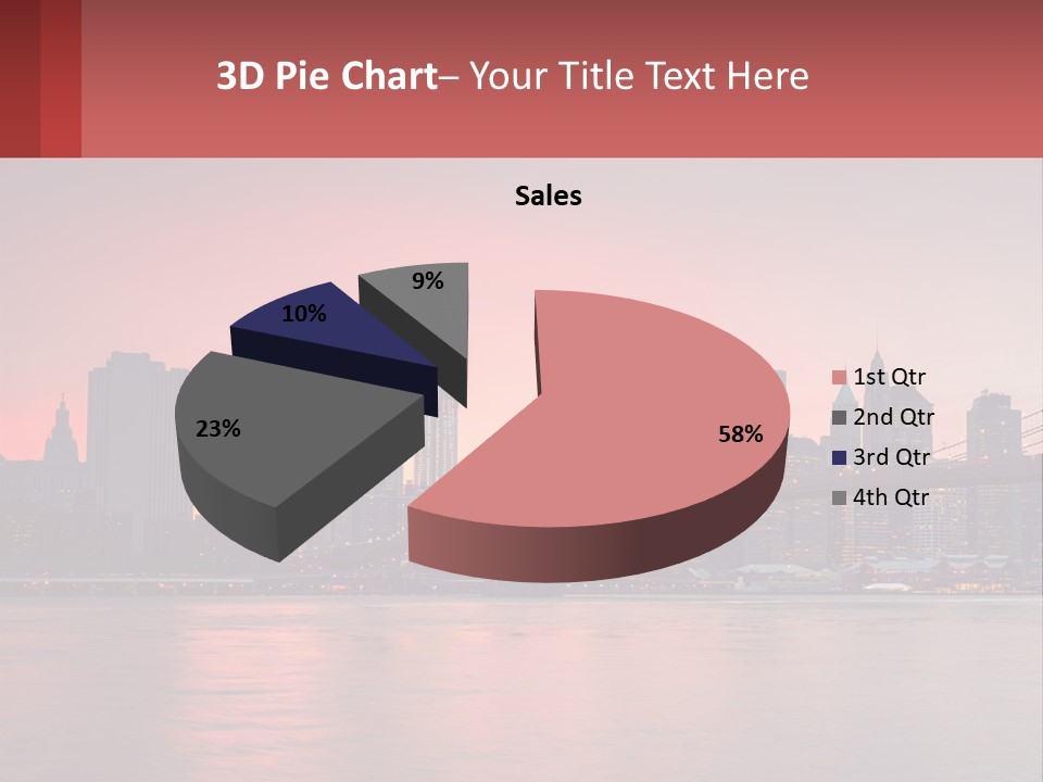 New York City Bridge PowerPoint Template
