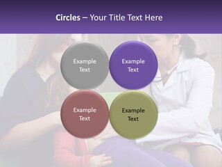 The Doctor Listens To The Child PowerPoint Template