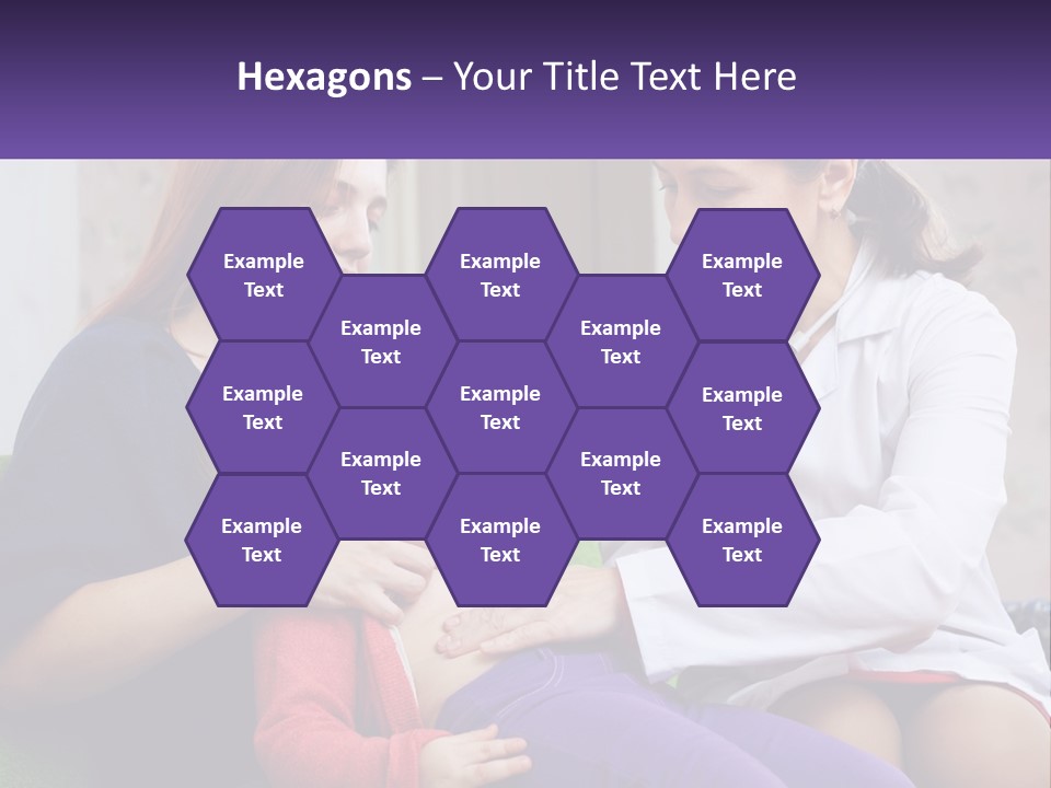 The Doctor Listens To The Child PowerPoint Template