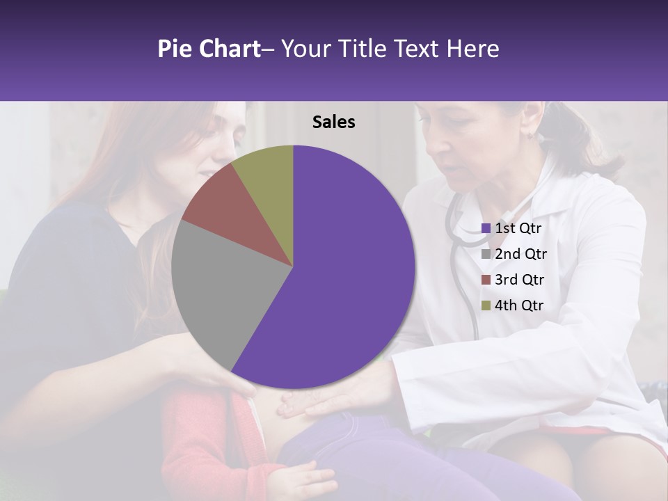 The Doctor Listens To The Child PowerPoint Template