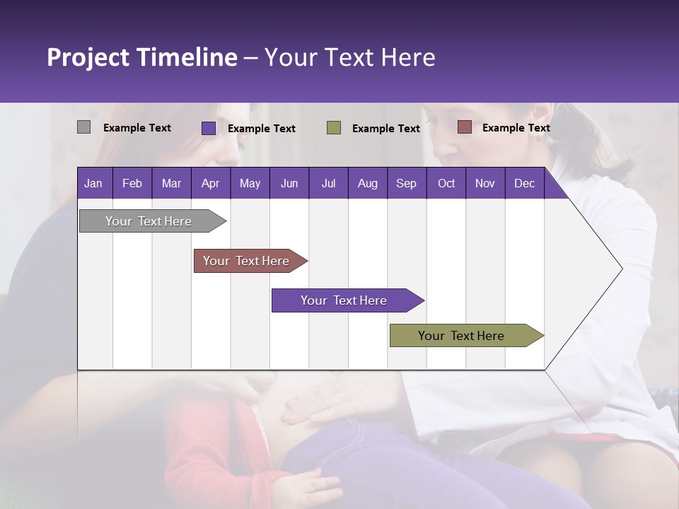 The Doctor Listens To The Child PowerPoint Template