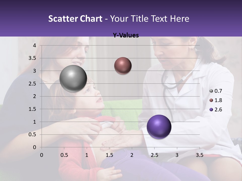 The Doctor Listens To The Child PowerPoint Template