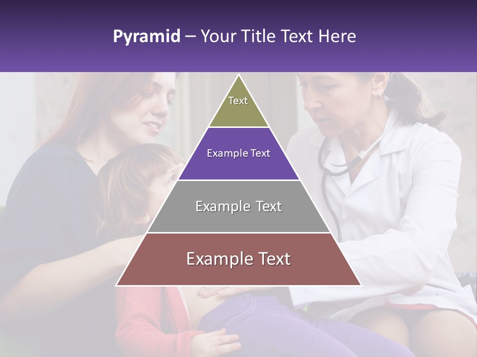 The Doctor Listens To The Child PowerPoint Template