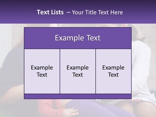 The Doctor Listens To The Child PowerPoint Template