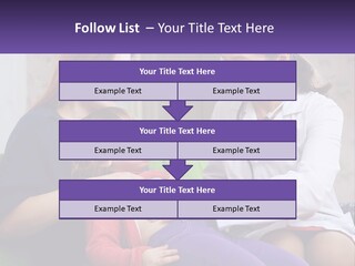 The Doctor Listens To The Child PowerPoint Template