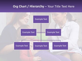 The Doctor Listens To The Child PowerPoint Template