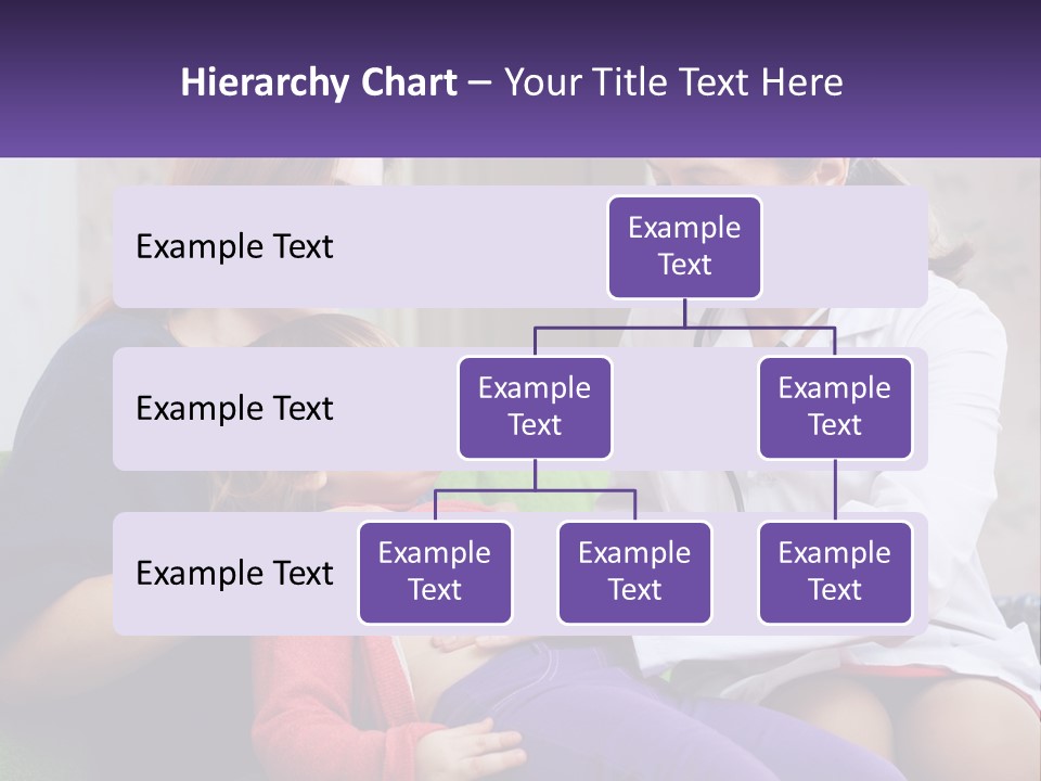 The Doctor Listens To The Child PowerPoint Template