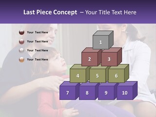 The Doctor Listens To The Child PowerPoint Template