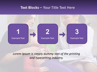 The Doctor Listens To The Child PowerPoint Template