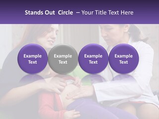 The Doctor Listens To The Child PowerPoint Template