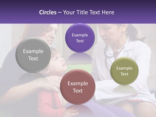 The Doctor Listens To The Child PowerPoint Template