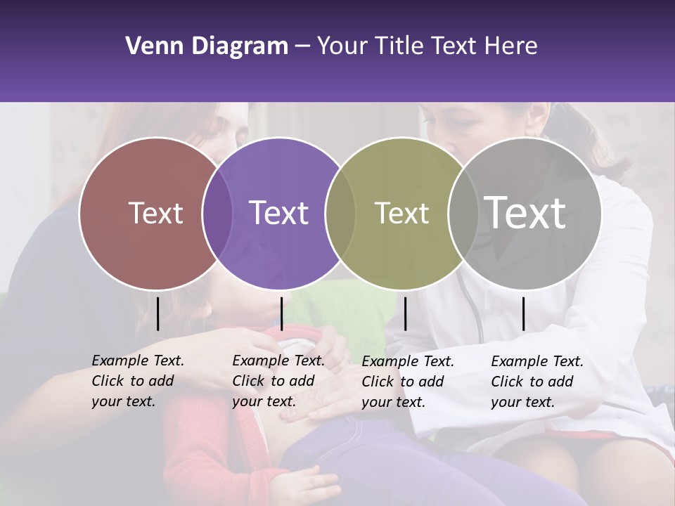 The Doctor Listens To The Child PowerPoint Template