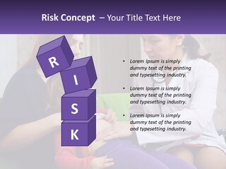 The Doctor Listens To The Child PowerPoint Template