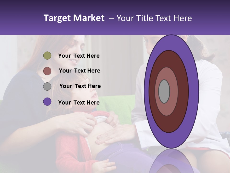 The Doctor Listens To The Child PowerPoint Template