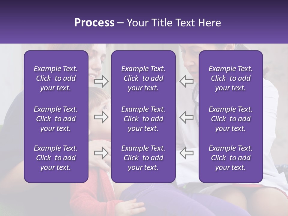 The Doctor Listens To The Child PowerPoint Template