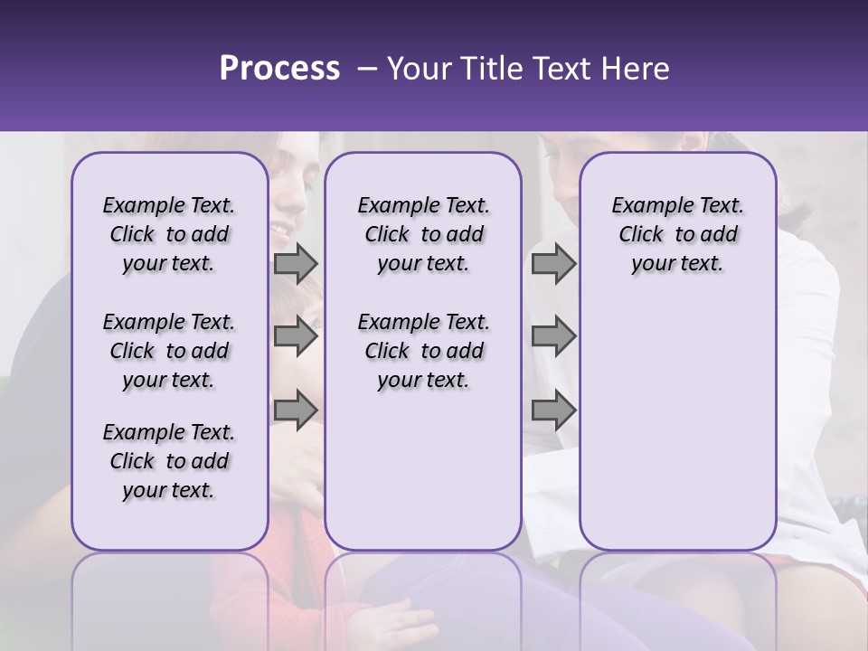 The Doctor Listens To The Child PowerPoint Template