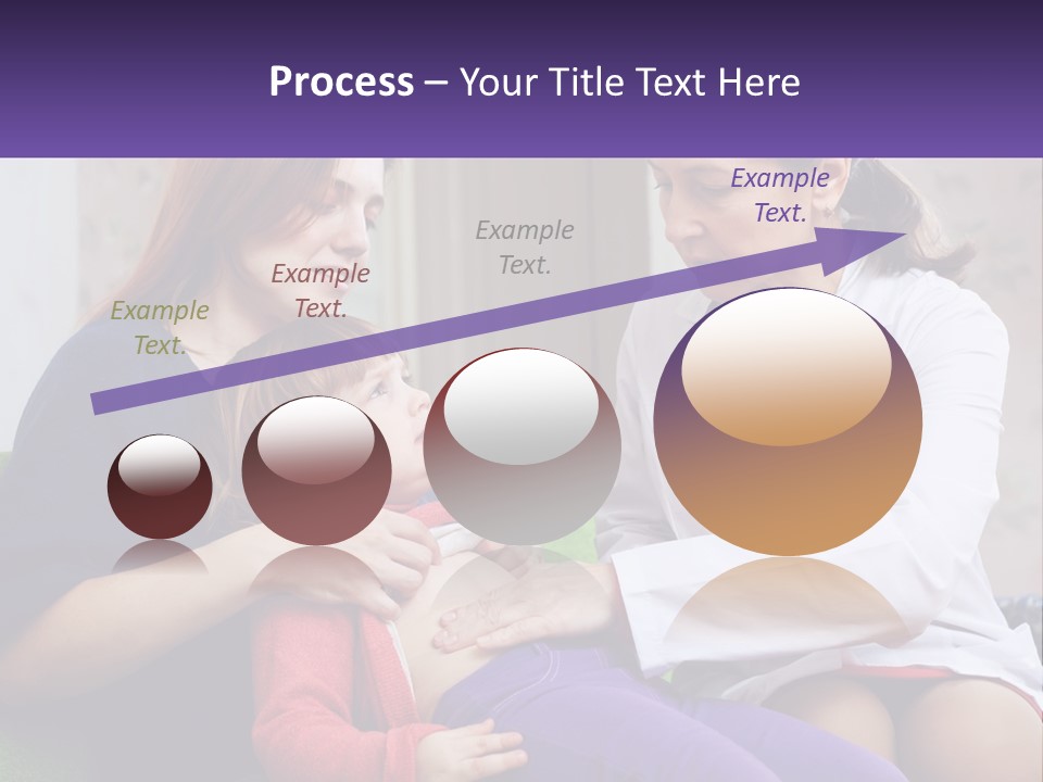 The Doctor Listens To The Child PowerPoint Template