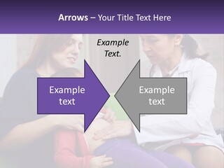 The Doctor Listens To The Child PowerPoint Template