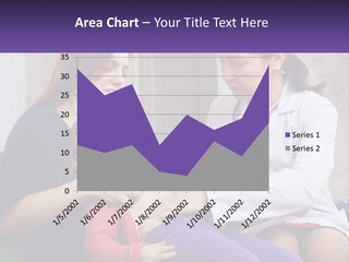 The Doctor Listens To The Child PowerPoint Template