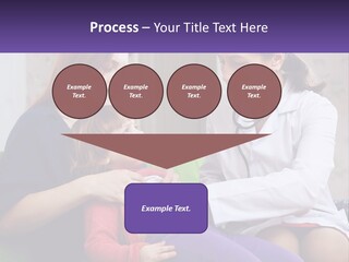 The Doctor Listens To The Child PowerPoint Template