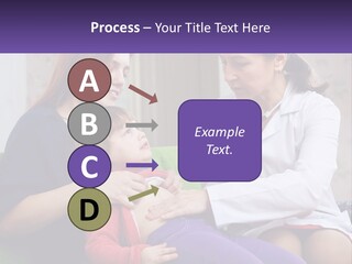 The Doctor Listens To The Child PowerPoint Template