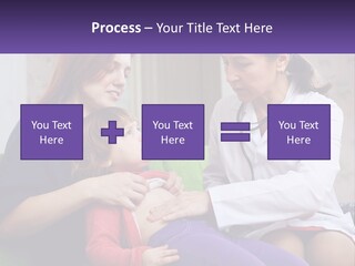 The Doctor Listens To The Child PowerPoint Template