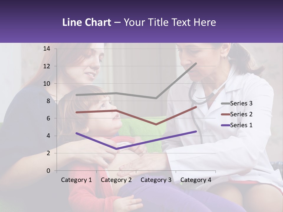 The Doctor Listens To The Child PowerPoint Template
