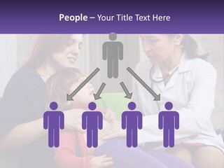 The Doctor Listens To The Child PowerPoint Template