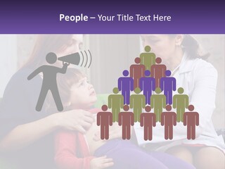 The Doctor Listens To The Child PowerPoint Template