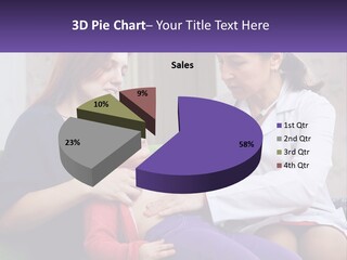 The Doctor Listens To The Child PowerPoint Template