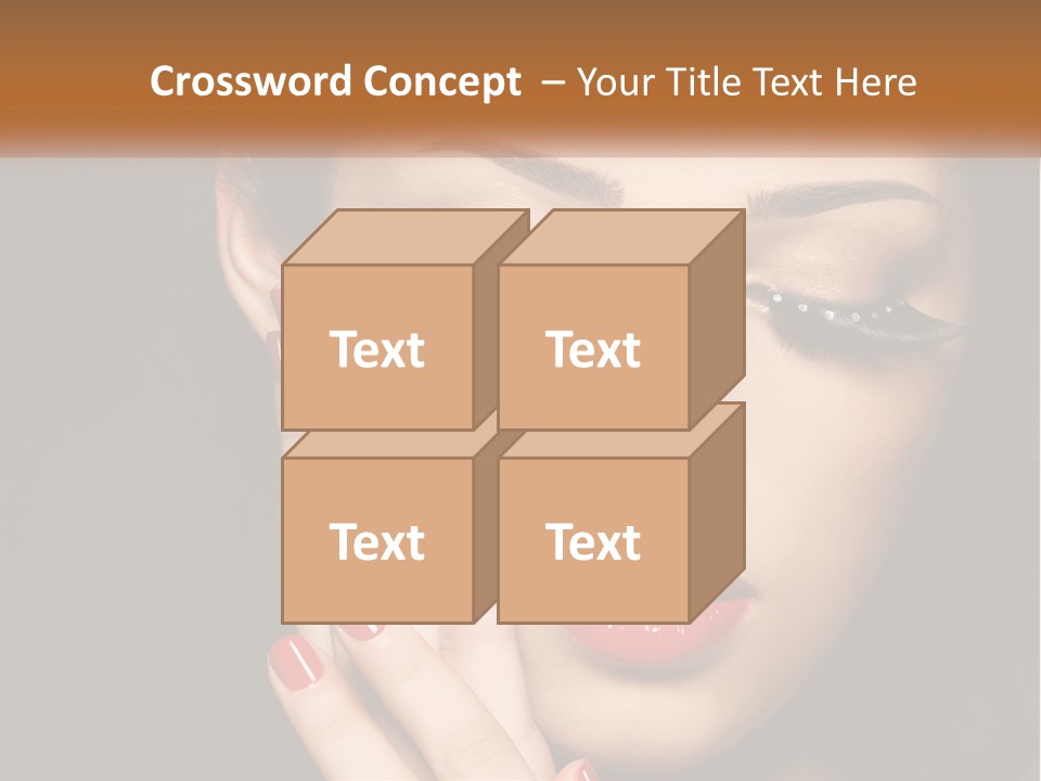 Makeup And Nails PowerPoint Template