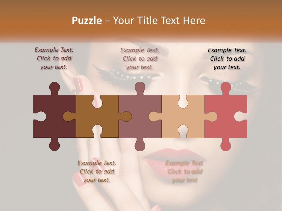 Makeup And Nails PowerPoint Template