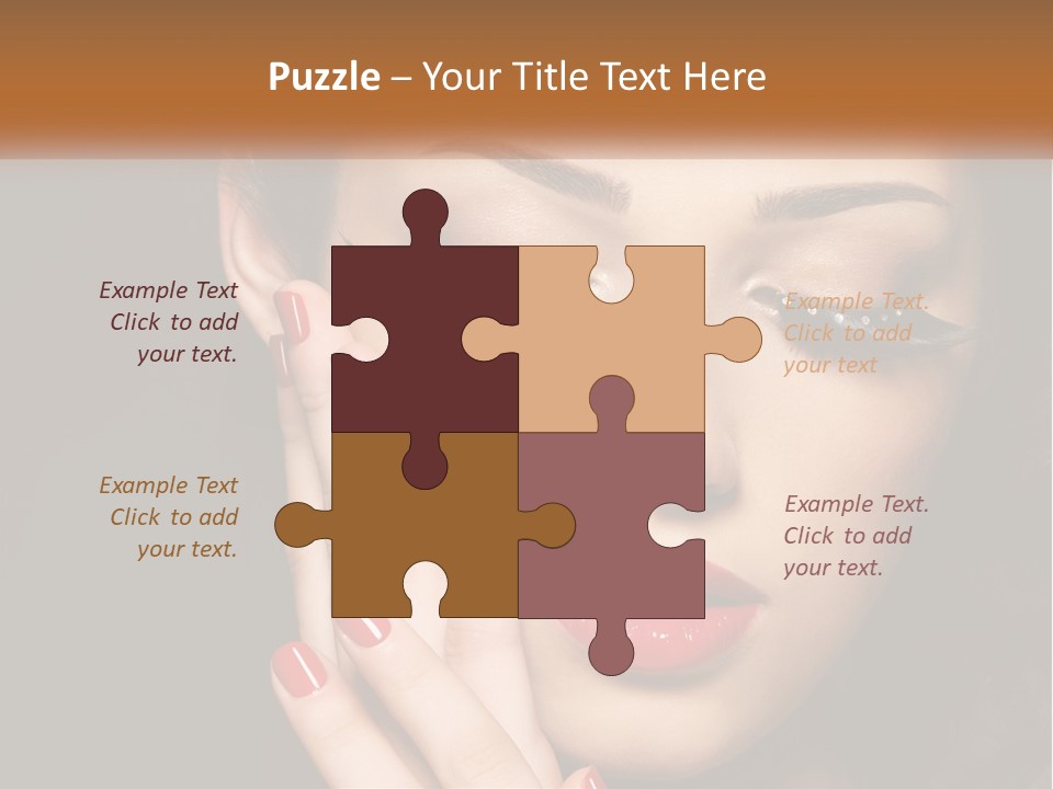 Makeup And Nails PowerPoint Template