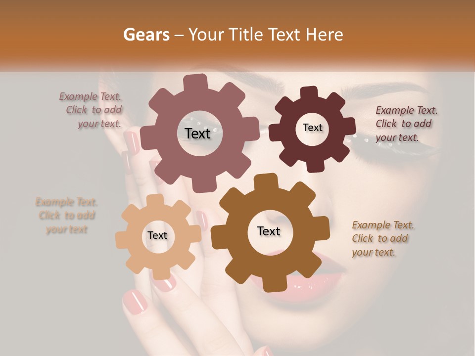 Makeup And Nails PowerPoint Template