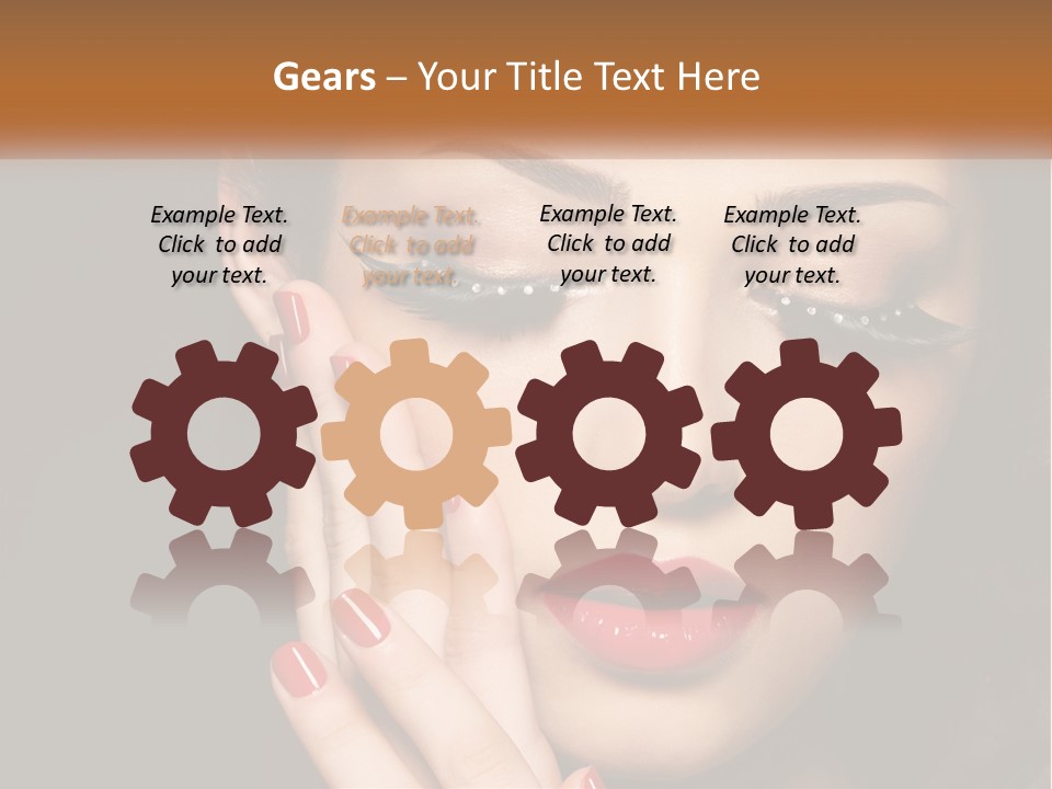 Makeup And Nails PowerPoint Template