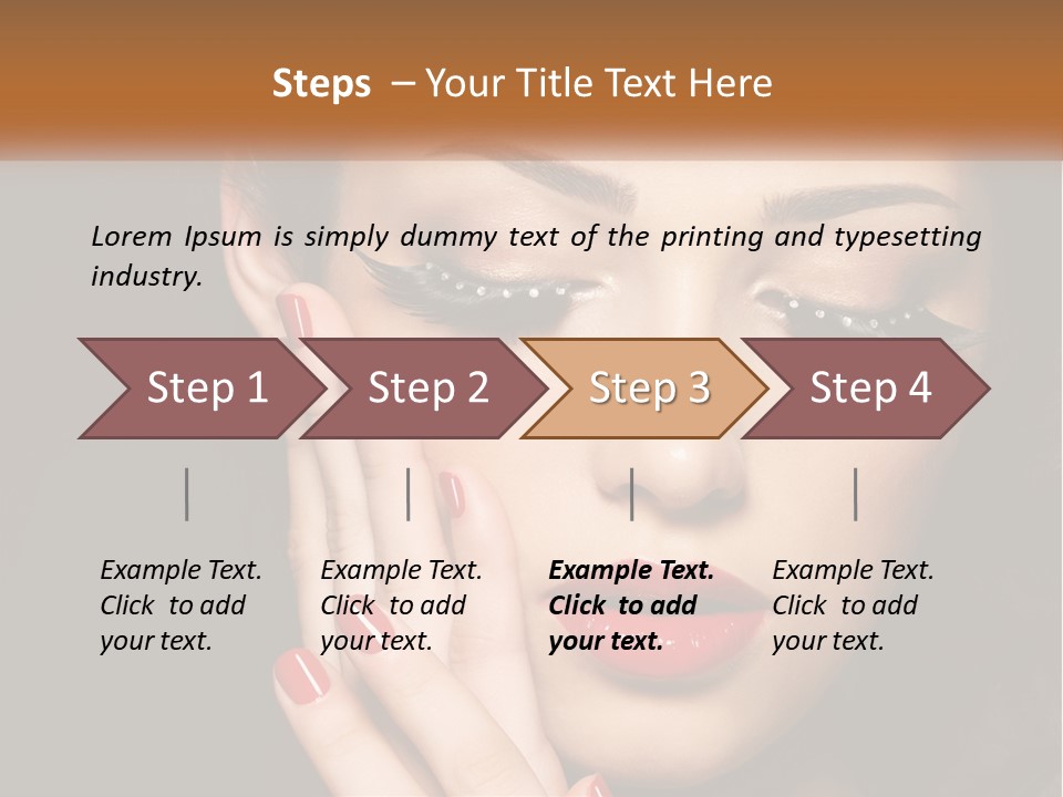 Makeup And Nails PowerPoint Template