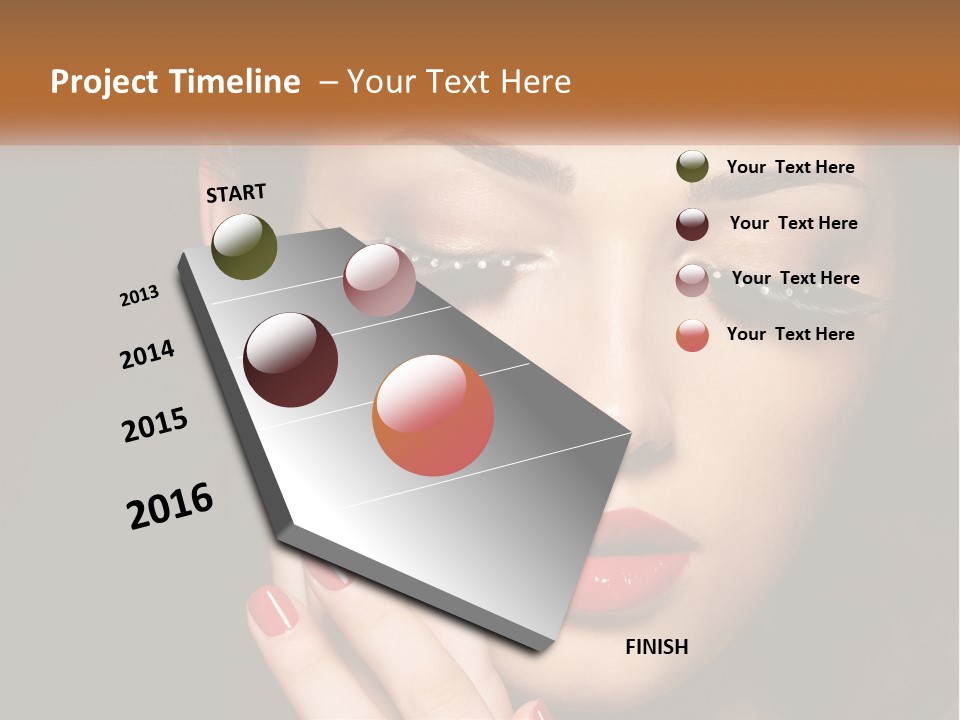 Makeup And Nails PowerPoint Template