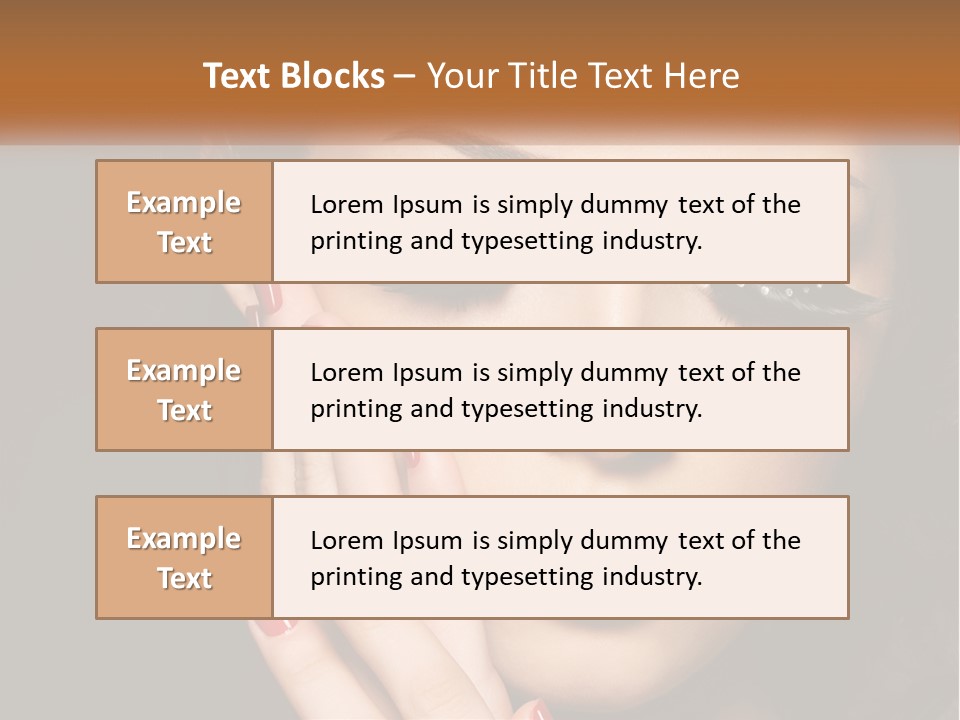 Makeup And Nails PowerPoint Template