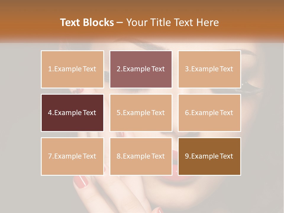 Makeup And Nails PowerPoint Template