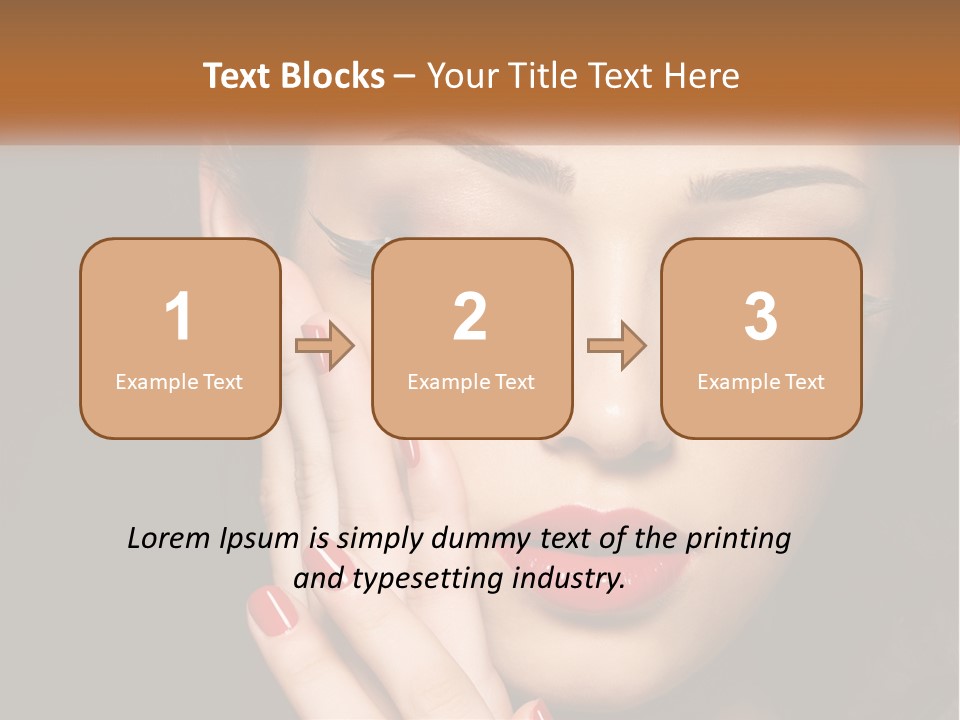 Makeup And Nails PowerPoint Template