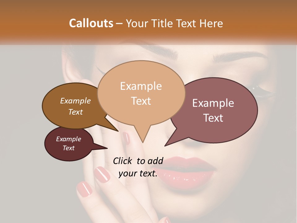 Makeup And Nails PowerPoint Template