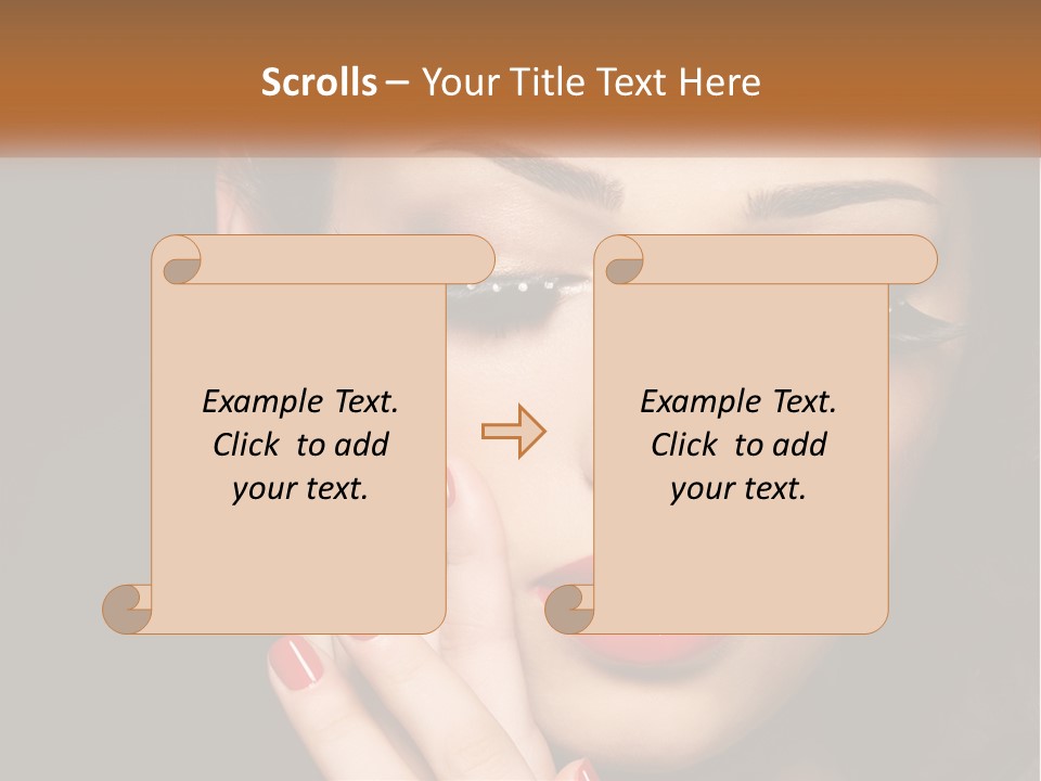Makeup And Nails PowerPoint Template