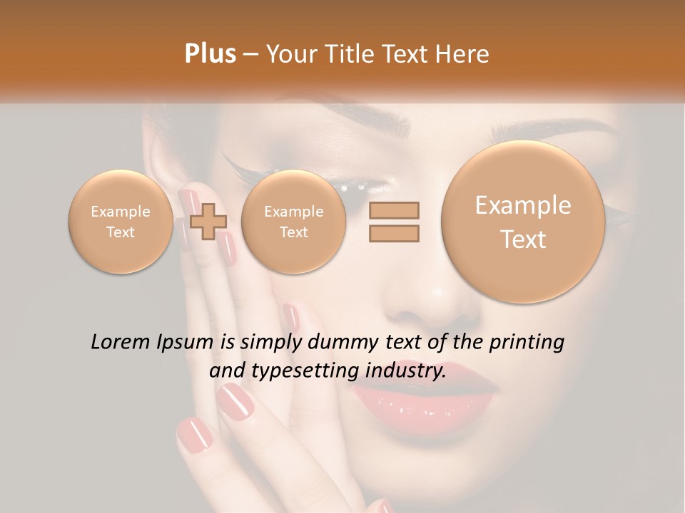 Makeup And Nails PowerPoint Template