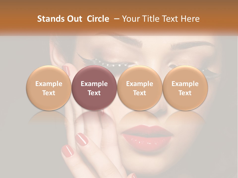 Makeup And Nails PowerPoint Template
